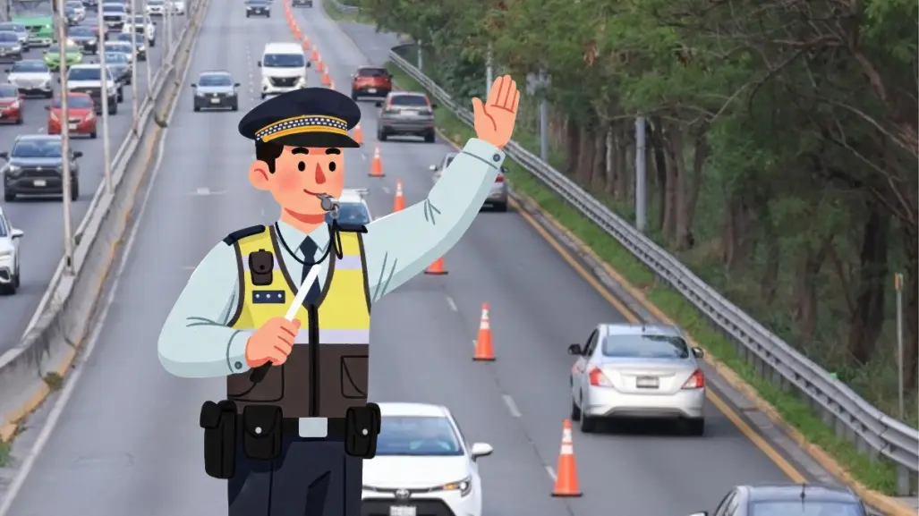 Conoce el nuevo carril de contraflujo que agilizará el tránsito en Monterrey