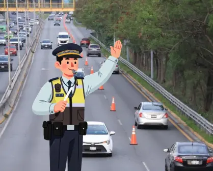 Conoce el nuevo carril de contraflujo que agilizará el tránsito en Monterrey