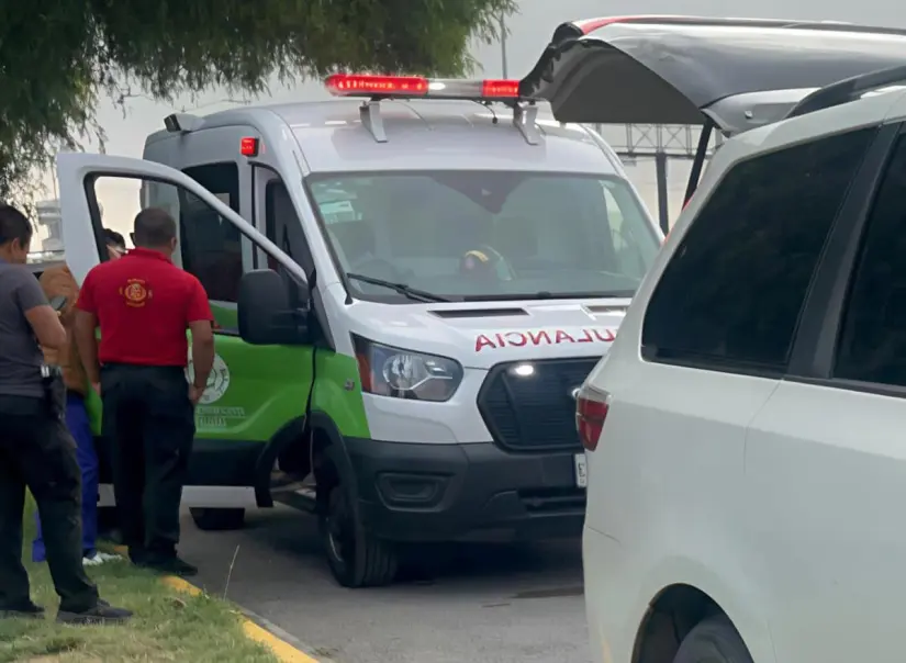 En el trayecto al nosocomio, la joven presentó complicaciones de un posible infarto./Foto: Marco Juárez
