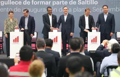 Manolo Jiménez inaugura nueva planta de Motherson en Saltillo