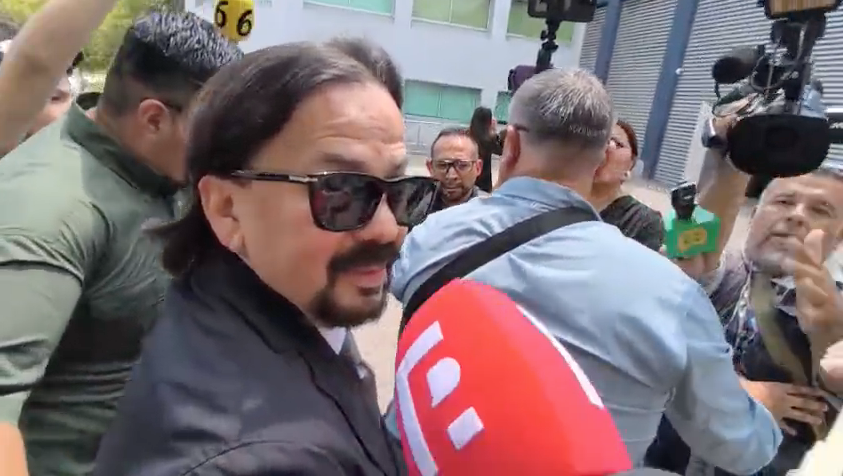 Cruz Martinez llega a los juzgados para reanudar la audiencia