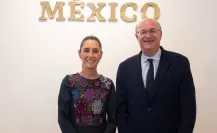 Claudia Sheinbaum se reúne con Ilan Goldfajn, presidente del Banco Interamericano de Desarrollo