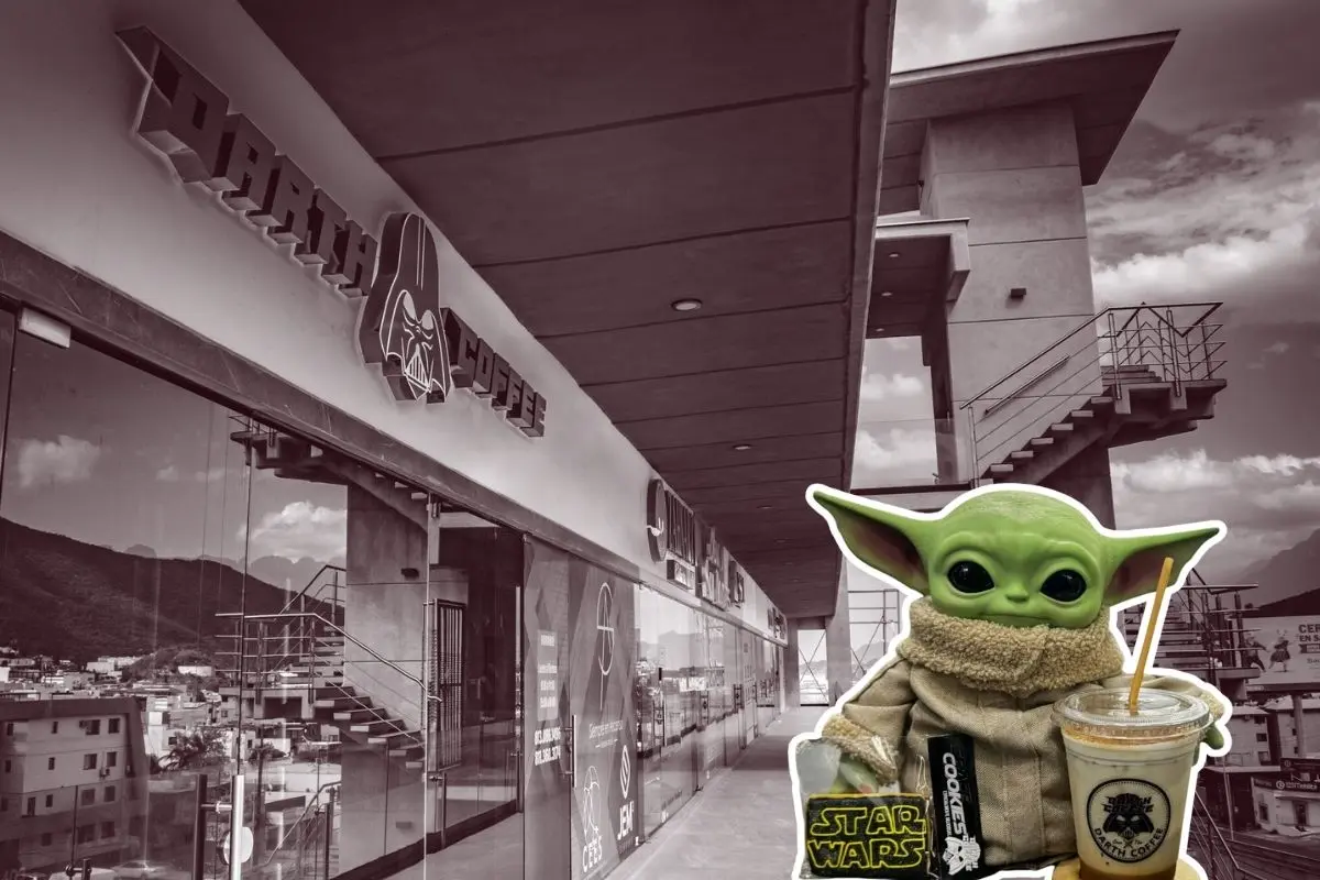Darth Coffee está abierto de lunes a viernes de 10:00 am a 9:30 pm, sábados y domingos de 9:00 am a 9:30 pm. Foto: Facebook Darth Coffee / Canva