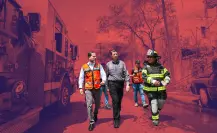 División Ambiental supervisa acciones de seguridad y protección tras incendio en Escobedo
