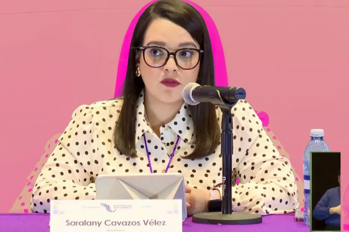 Magistrada del Tribunal Electoral de Nuevo León, Saralany Cavazos Vélez Foto: Canva