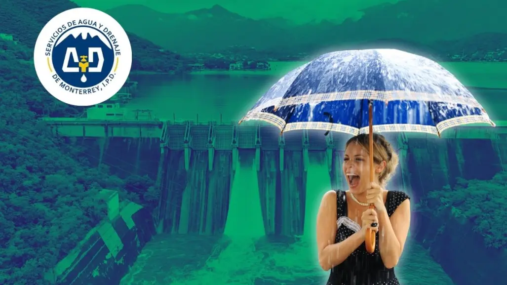 Beneficios de las lluvias en Nuevo León; Agua y Drenaje de Monterrey resalta su importancia