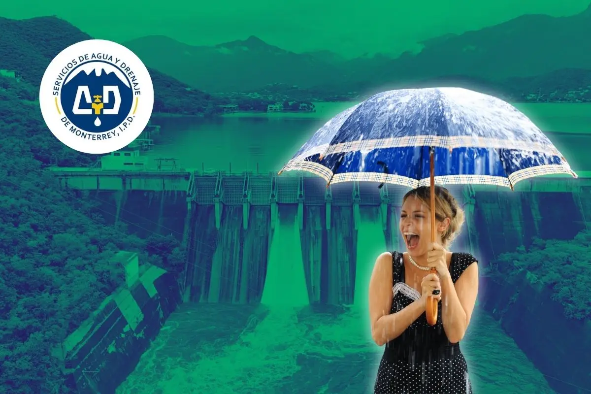 Las lluvias en Nuevo León traen agua, aire limpio y beneficios para todos, destacó Agua y Drenaje de Monterrey Foto: Canva