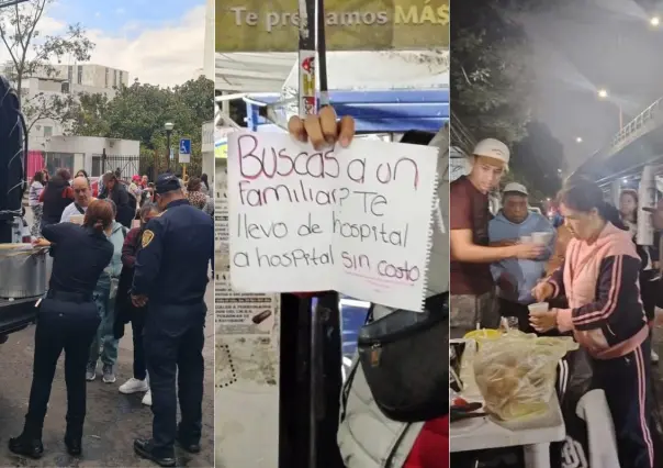 Explosión en Iztapalapa: solidaridad se refleja en comida, transporte y funerales gratuitos