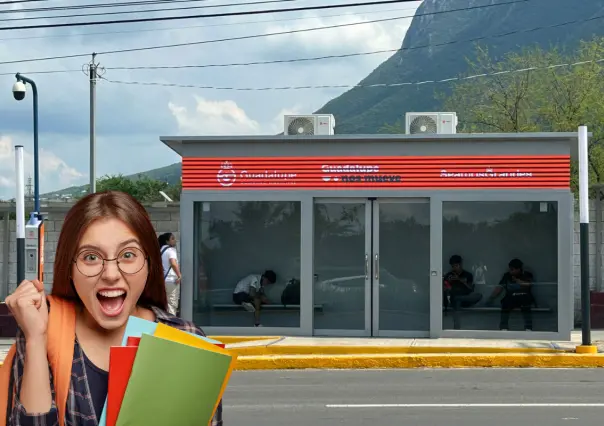 Guadalupe innova con moderna caseta de transporte público: te decimos en dónde se ubica