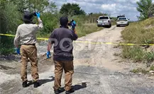 Hallan cuerpo calcinado en brecha de Pesquería