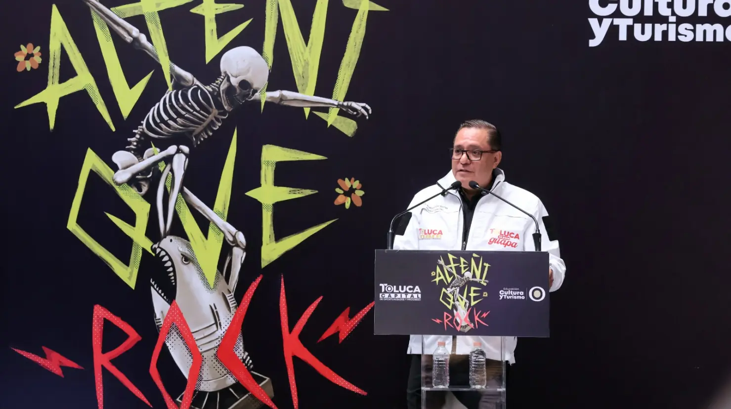 El bloque de rock busca acercar a la ciudadanía a diferentes expresiones musicales. Imagen: Ayuntamiento de Toluca