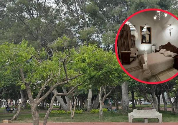 El jardín de Durango famoso por su monumento en honor a Juan Pablo II