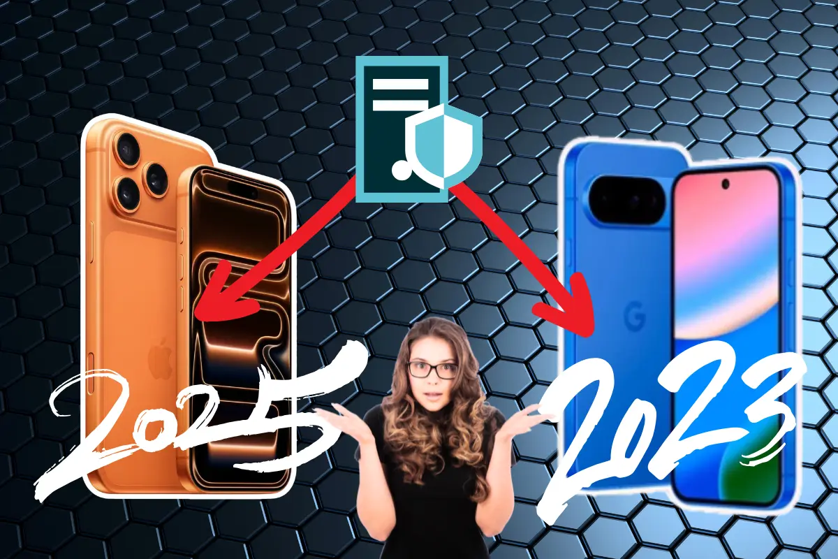 La reciente innovación en seguridad del iPhone 17 se inspiró en tecnologías previas de los dispositivos Google Pixel. Foto: Canva