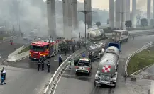 ¿El Puente de la Concordia está habilitado tras la explosión de la pipa en Iztapalapa?