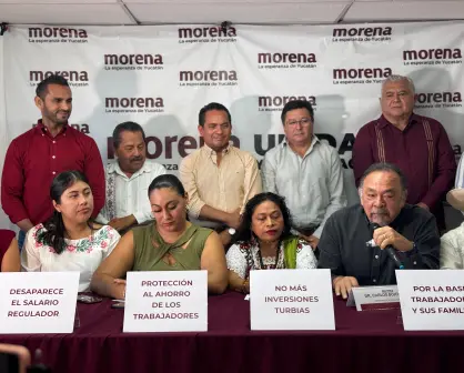 Legisladores de Morena en Yucatán respaldan reforma del ISSTEY que presentó el gobernador