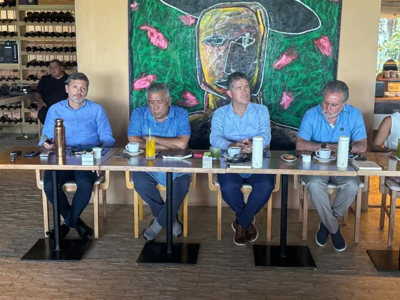 Rueda de prensa de Fiturca de Los Cabos. Foto: Héctor Romero / POSTA Baja California Sur.