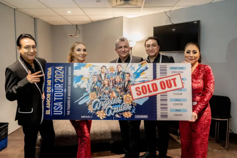 Los Ángeles Azules son considerados los máximos exponentes de la cumbia mexicana. Foto: Ángeles Azules