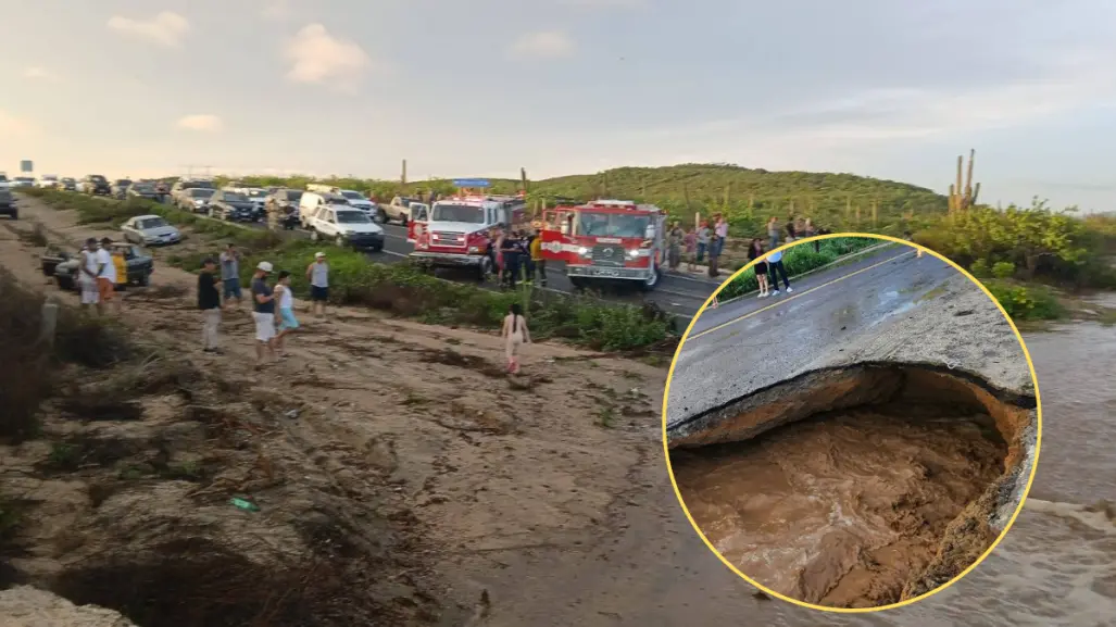 Todos Santos: Bomberos atendieron 12 emergencias tras intensas lluvias en BCS