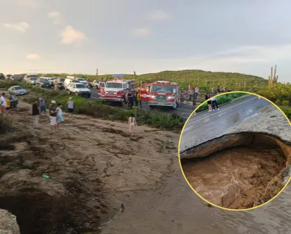 Todos Santos: Bomberos atendieron 12 emergencias tras intensas lluvias en BCS