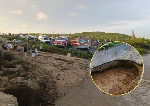 Todos Santos: Bomberos atendieron 12 emergencias tras intensas lluvias en BCS
