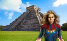Capitana Marvel visita Yucatán y comparte su experiencia en Chichén Itzá y los cenotes