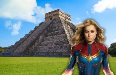 Capitana Marvel visita Yucatán y comparte su experiencia en Chichén Itzá y los cenotes