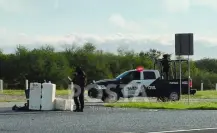 Reportan hallazgo de restos humanos en hieleras en Cadereyta