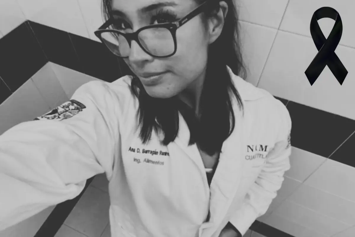 Fallece estudiante de la UNAM Daniela Barragán. Foto: X @josuealeexis