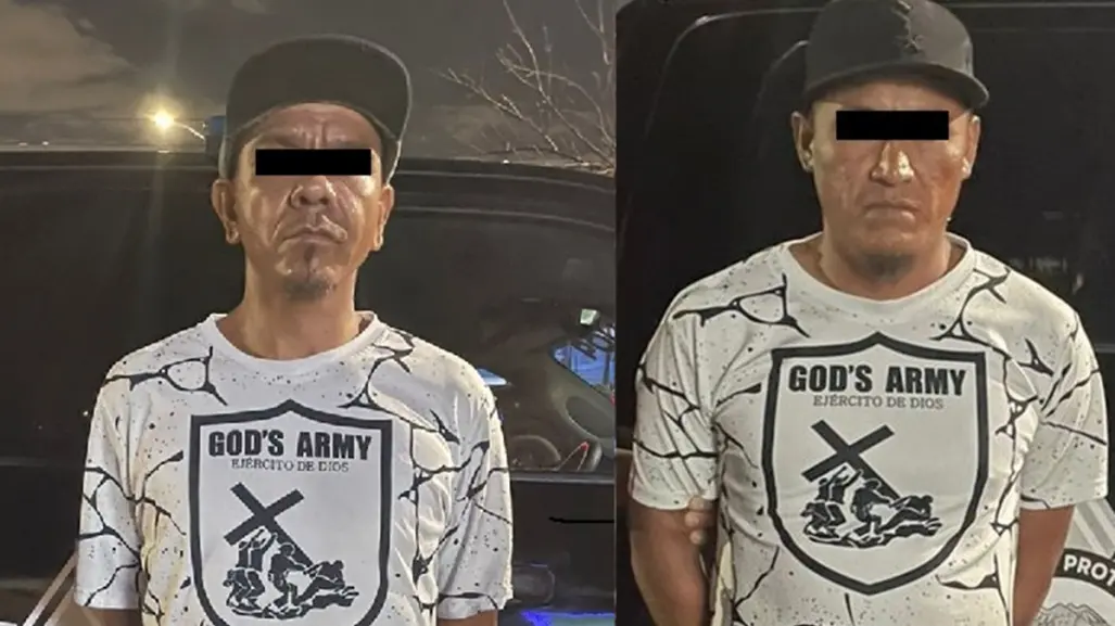 Detienen a dos hombres por robo tipo cristalazo en Cumbres Las Palmas