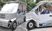 Así funciona el primer auto mexicano impulsado por hidrógeno y energía solar