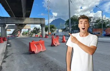 Así funciona el nuevo carril a contraflujo en Monterrey por obras de la Línea 6 del Metro