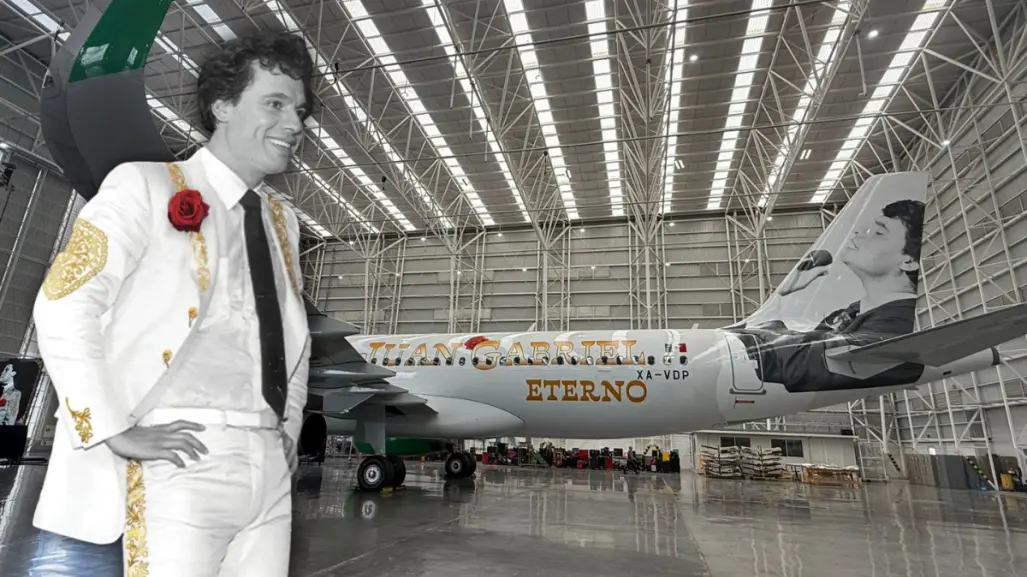 ¿Presentan nuevo avión en homenaje a Juan Gabriel?