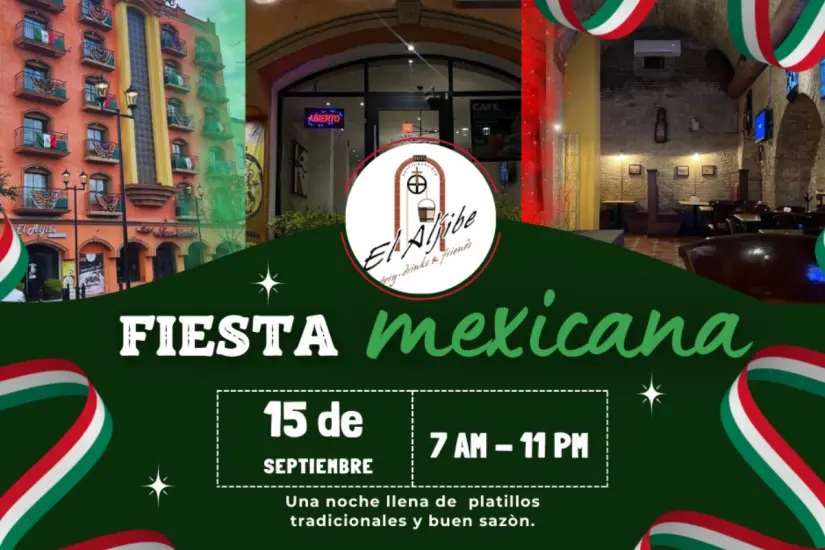 El Aljibe te espera en su Restaurante y Bar Subterráneo para dar el Grito de Independencia | Foto: El Aljibe