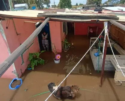 Fuertes lluvias en Edomex dejan comunidades de Toluca y Ocoyoacac completamente inundadas
