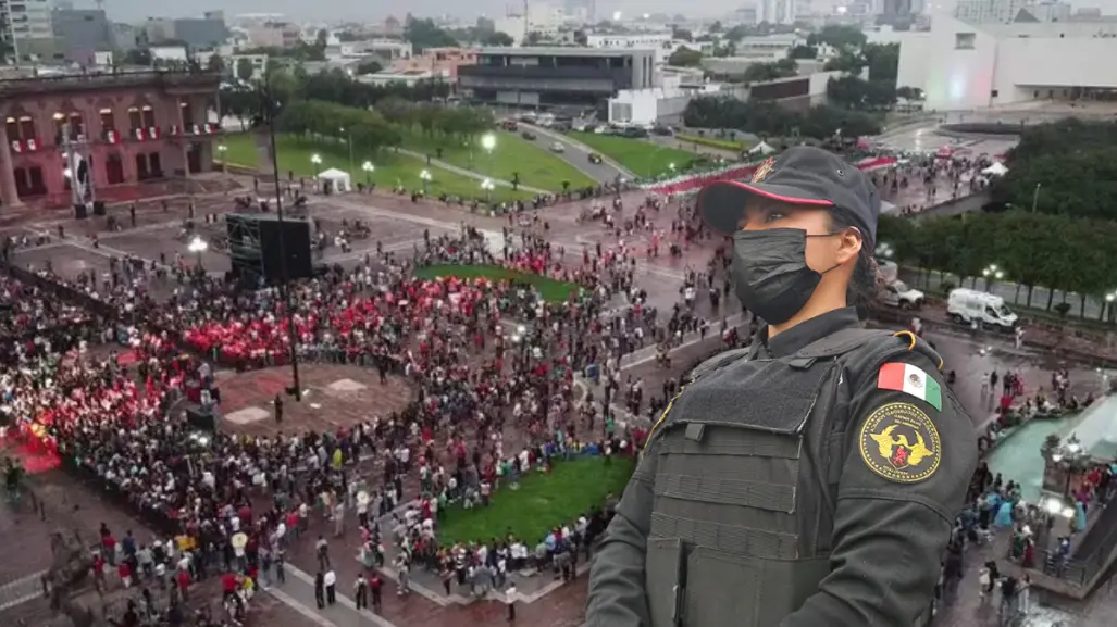 Gobierno de Nuevo León garantiza seguridad durante fiestas patrias en Nuevo León