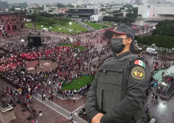 Gobierno de Nuevo León garantiza seguridad durante fiestas patrias en Nuevo León