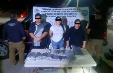 Detienen a 3 con cargamento de heroína en Huatabampo, Sonora | VIDEO