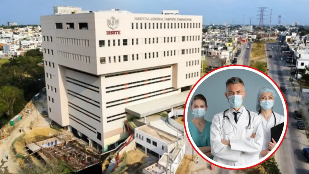 Convocan a especialistas de la salud para trabajar en nuevo hospital del ISSSTE en Tamaulipas
