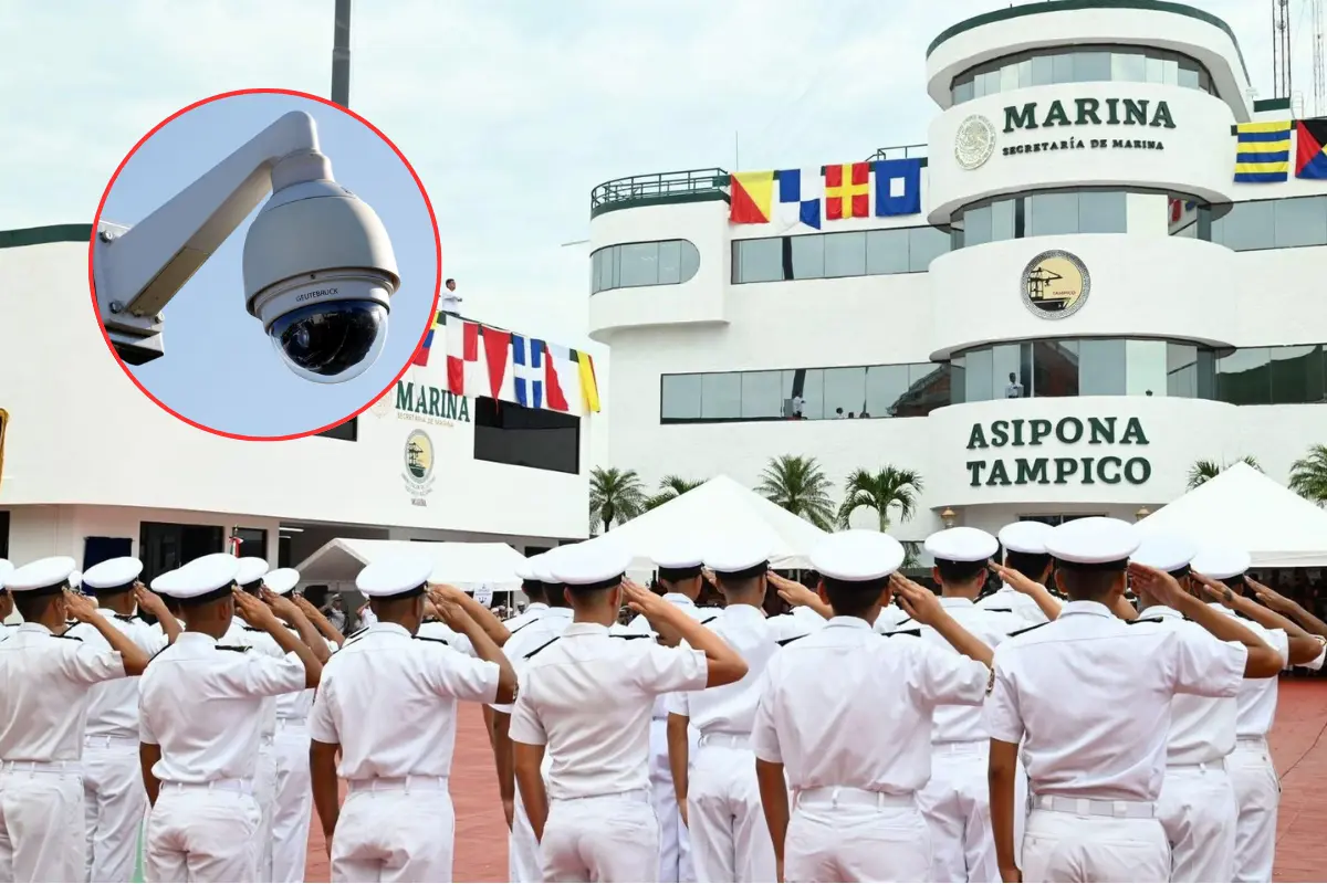 La Administración del Sistema Portuario Nacional en Tampico fortalece la vigilancia en las instalaciones del puerto de Tampico tras escándalo de huachicol. Foto: Axel Hassel