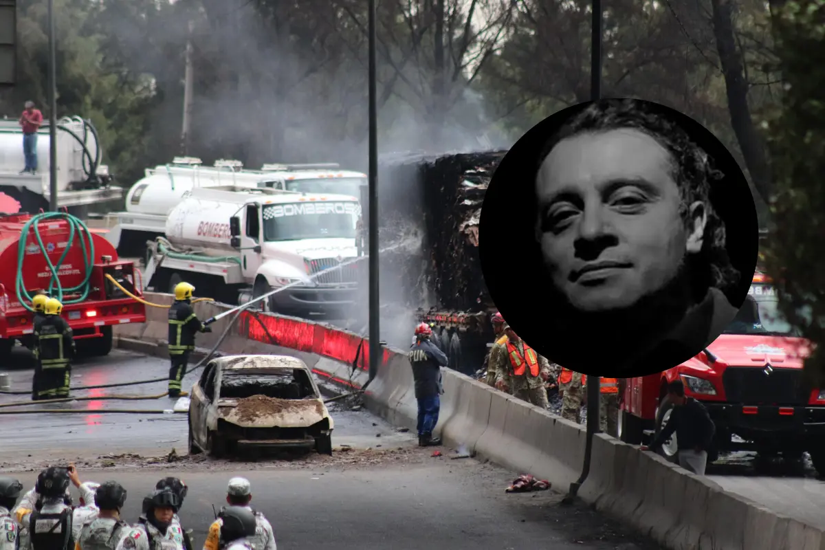 Explosión en Puente de la Concordia.  Foto: Especiales | Canva