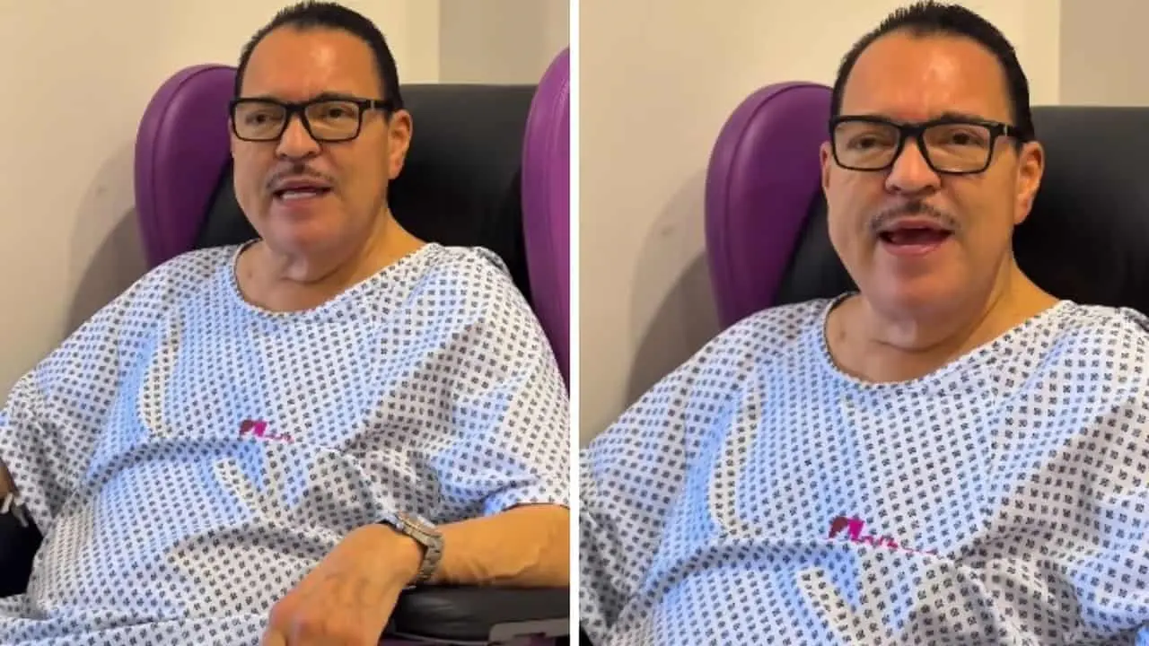 Julio Preciado se encuentra bastante bien y ya planea regresar en los festejos patrios de CDMX, se cree que saldrá del hospital este viernes. / FOTO: Video IG Julio Preciado
