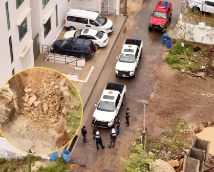 Deslave en Cabo San Lucas impide habilitación de edificio en Lienzo Charro