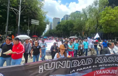 Marchas y concentraciones en CDMX, hoy 12 de septiembre; estas son las vialidades afectadas