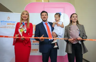 Mariana Rodríguez inaugura nuevo espacio de lactancia materna en Nuevo León