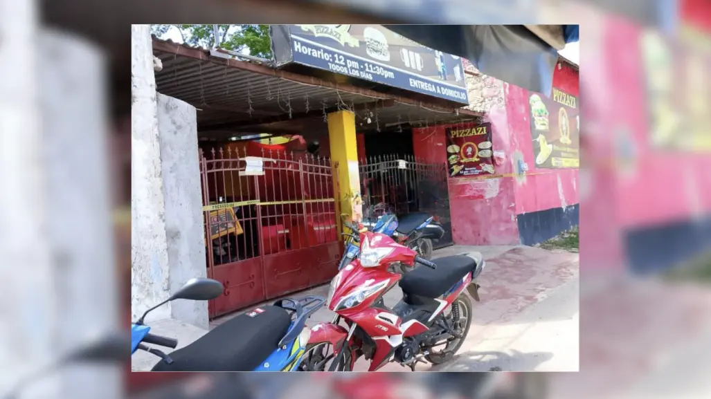 Clausuran pizzería en Maxcanú, Yucatán, tras cateo antidrogas