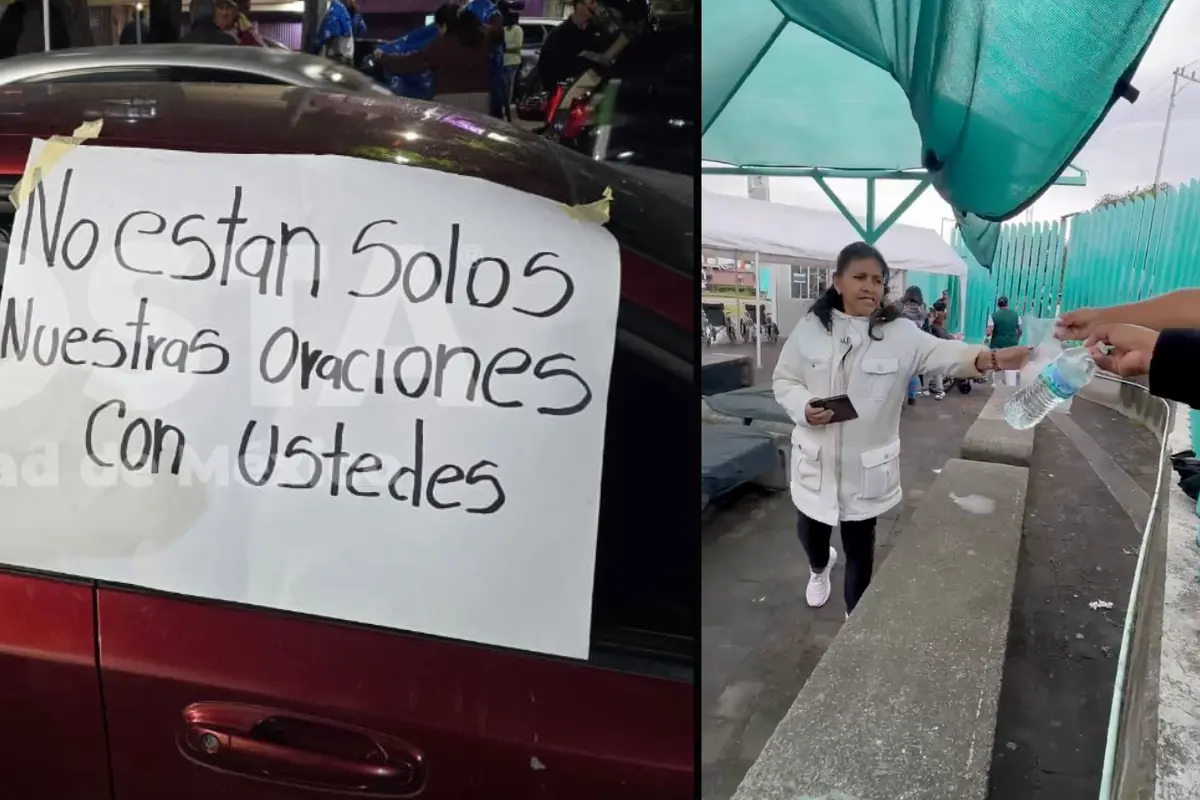 Chilangos se solidarizan con víctimas de Iztapalapa. Foto: X @POSTACDMX