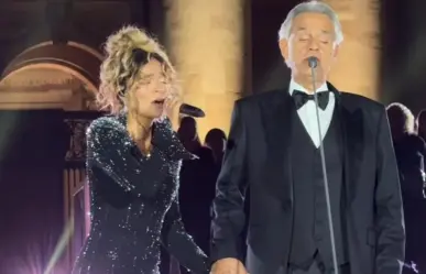 Andrea Bocelli y Karol G emocionan en el Vaticano con "Vivo por ella"