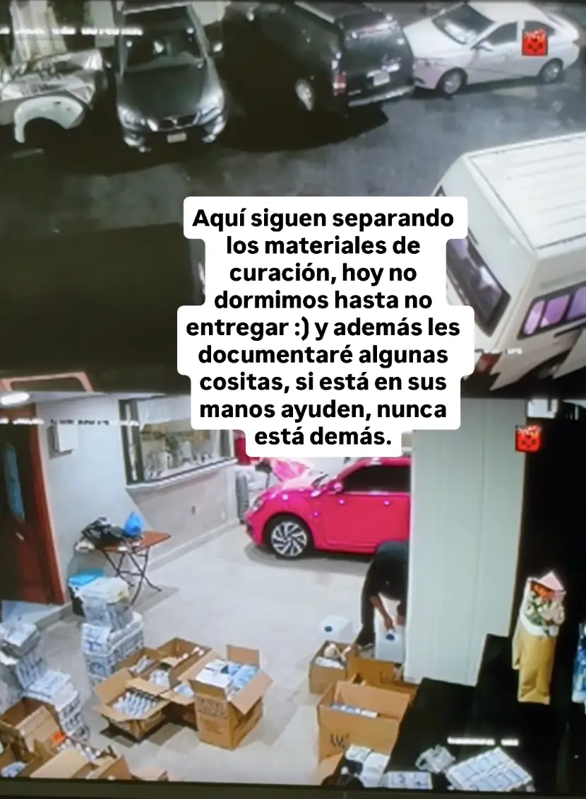 Bellakath preparando ayuda para Iztapalapa. Foto: IG @labellakath