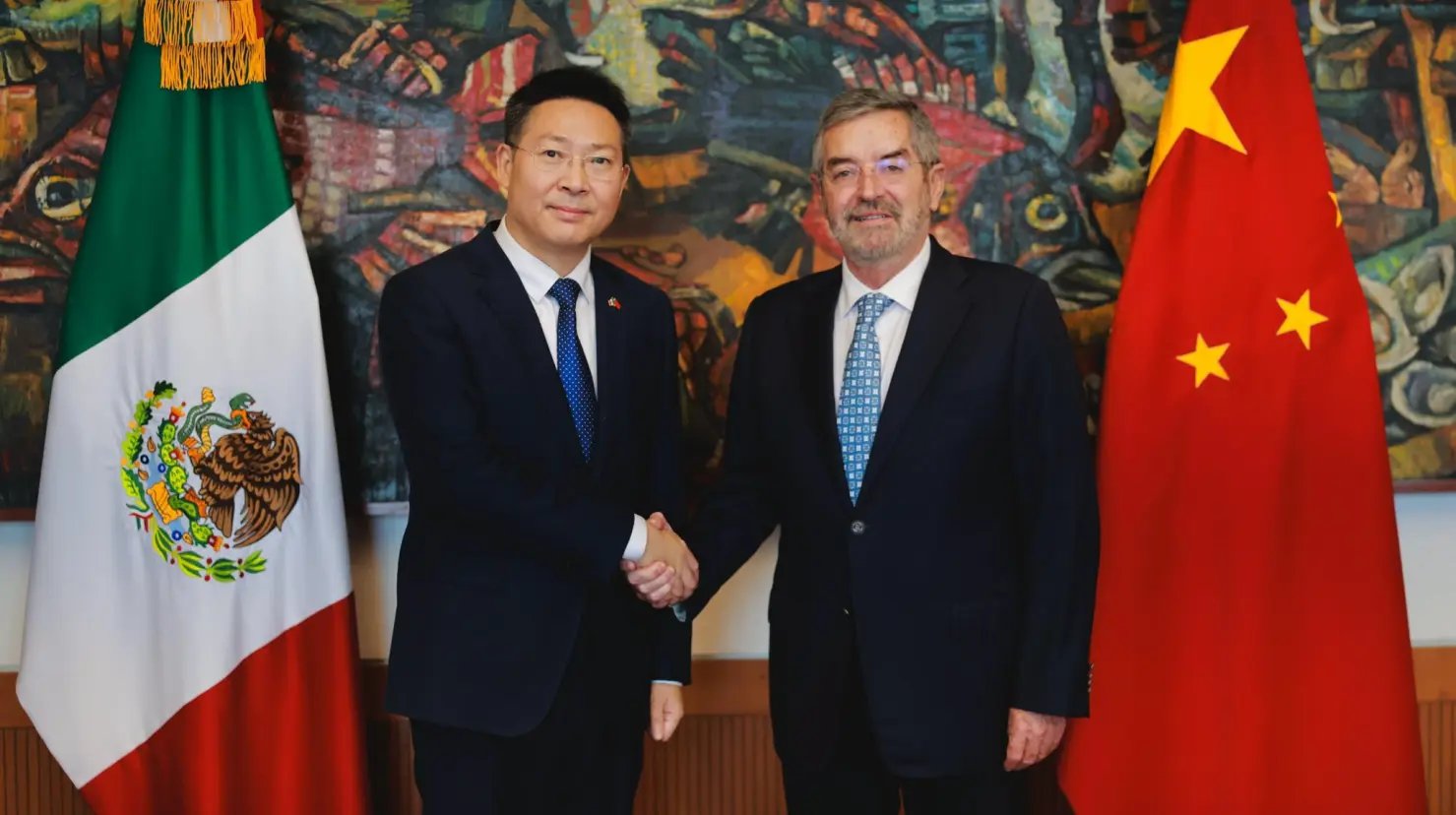 SRE y embajada de China refuerzan diálogo bilateral en México. Foto: X (@SRE_mx)