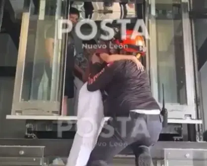 VIDEOl Así fue el rescate de niños y adultos atrapados en elevador de Guadalupe
